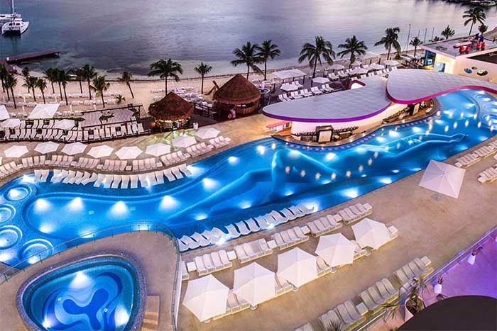 Temptation Cancun Resort Pool